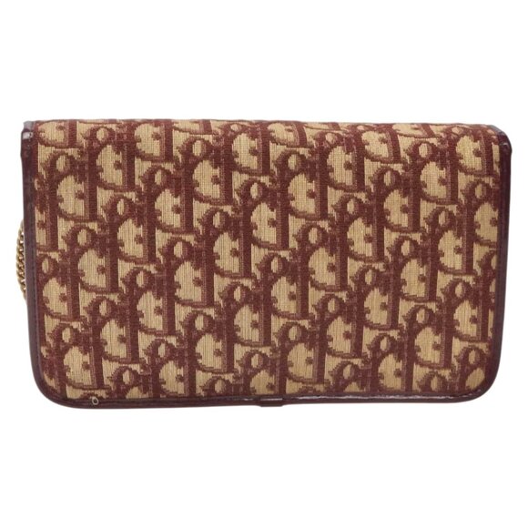 Christian Dior Trotter Canvas Chain Shoulder Bag - Picture 5 of 16